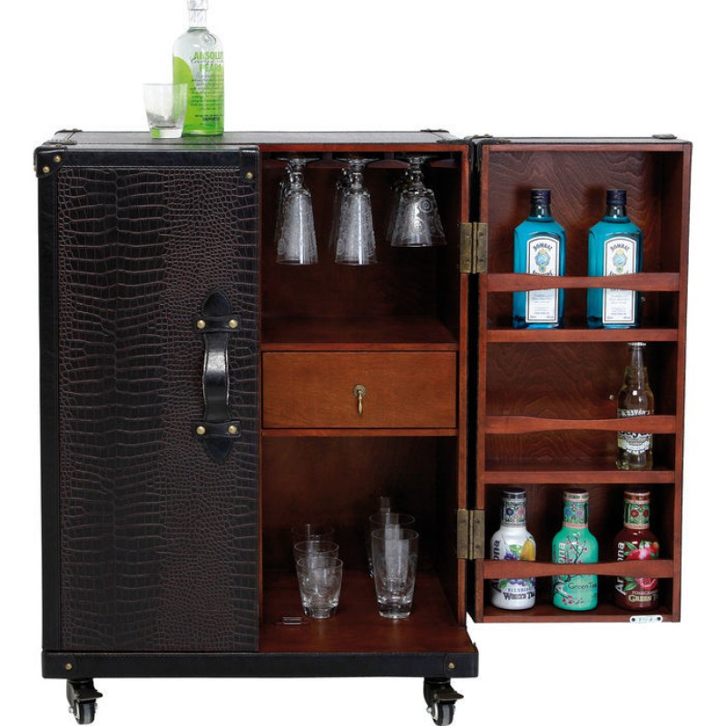 Wardrobe Trunk Bar Colonial Medium